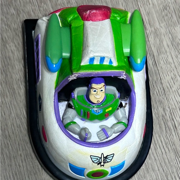 Buzz Lightyear Lot 06 – 18” Plush, Talking Figure, Spaceship Car, Buzz Visor - Picture 5 of 13